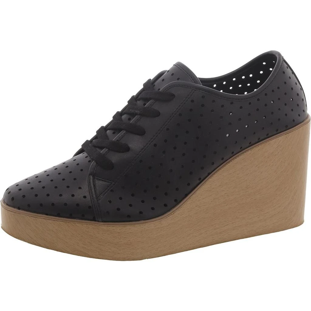 商品Steve Madden|Unfazed Womens Faux Leather Lifestyle Wedge Heels,价格¥221,第1张图片