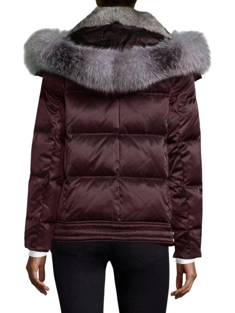 商品Andrew Marc|Short Fur-Trim Down Jacket,价格¥1785,第2张图片详细描述