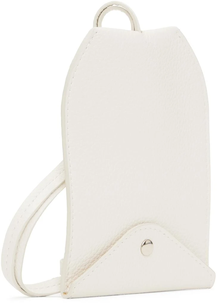 商品Lemaire|White Enveloppe Key Ring Pouch,价格¥903,第3张图片详细描述