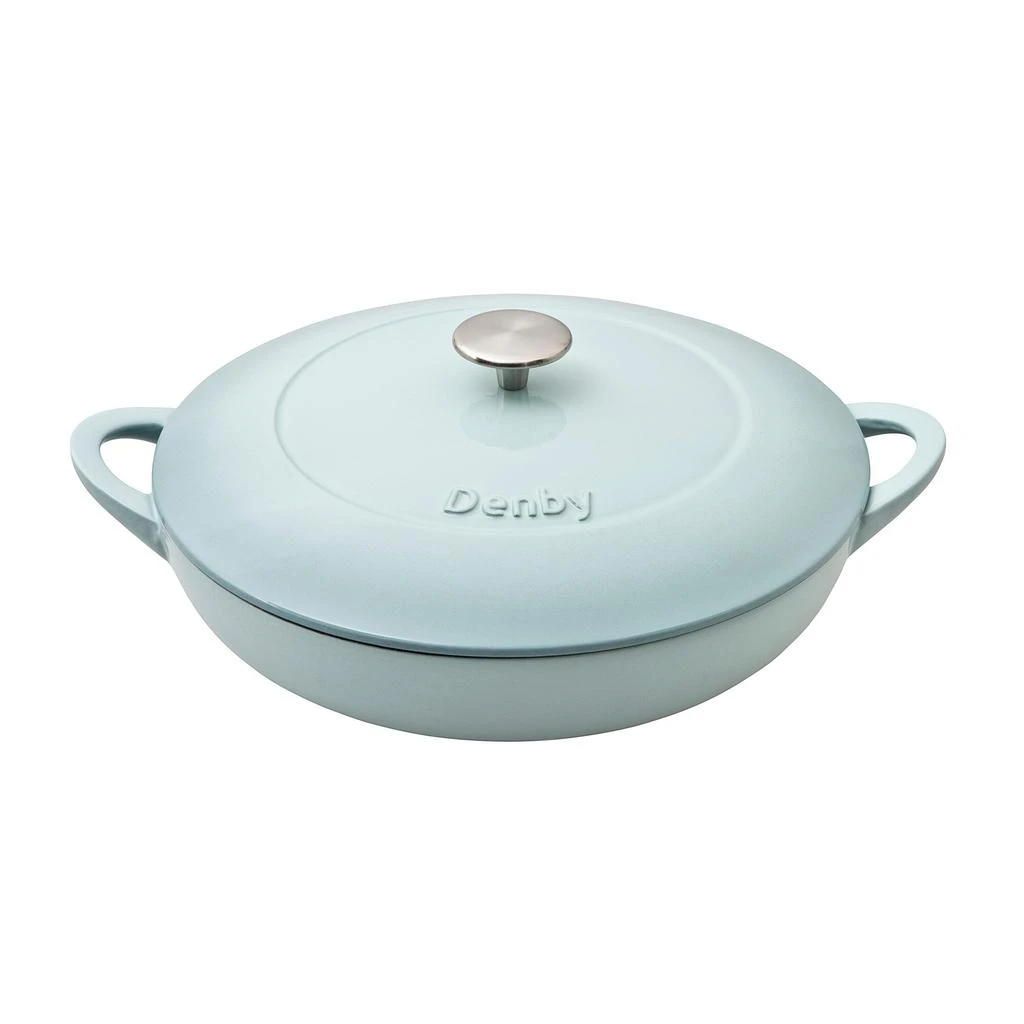 商品Denby|Denby pavilion cast iron 30cm shallow casserole,价格¥1594,第1张图片