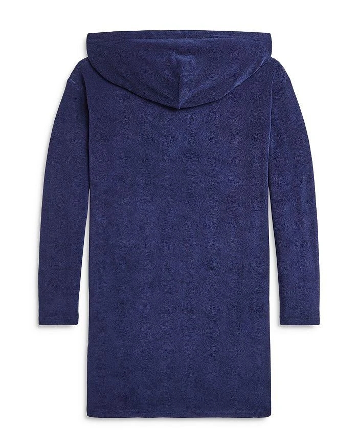 商品Ralph Lauren|Girls' Hooded Terry Cover-Up - Little Kid, Big Kid,价格¥568,第2张图片详细描述