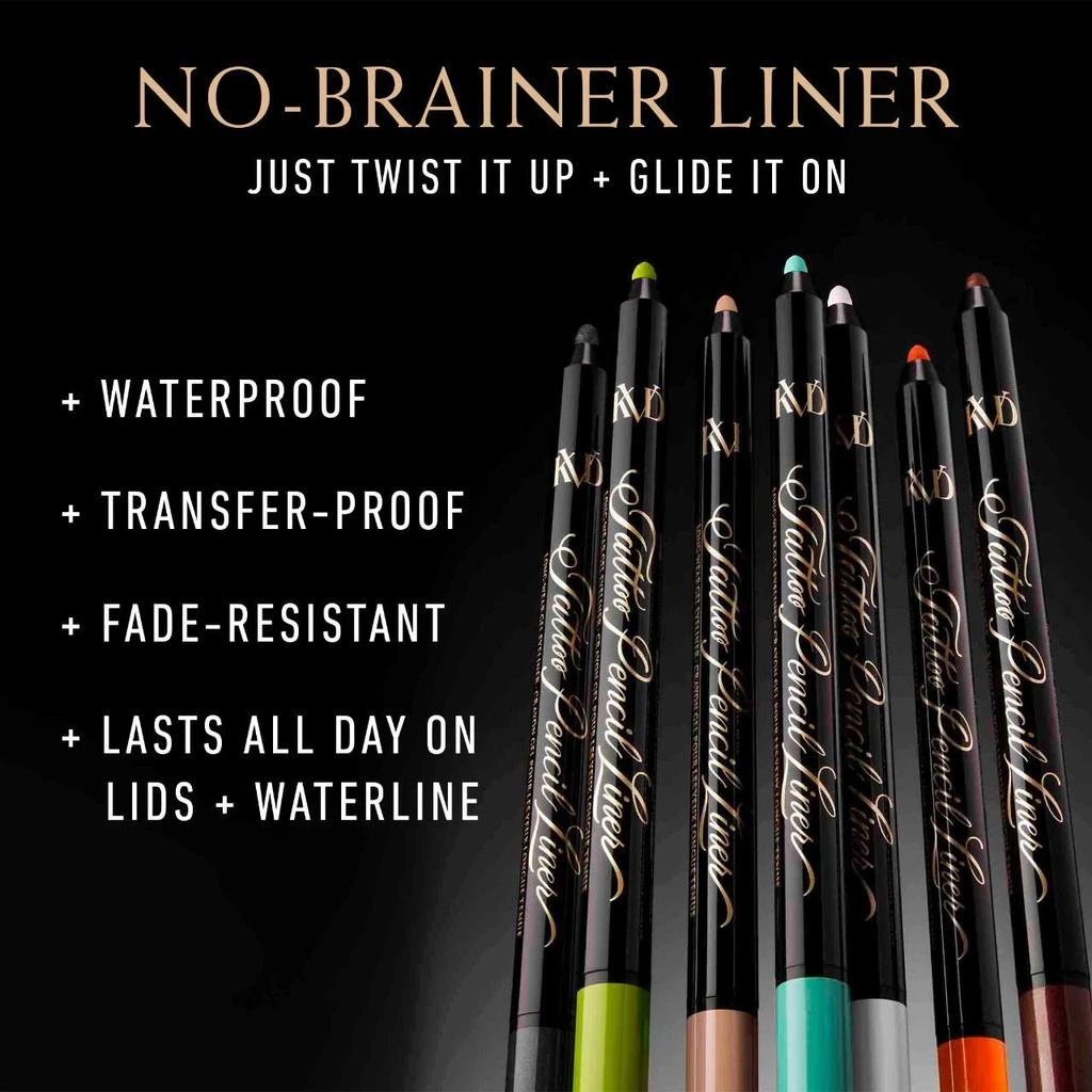 商品KVD Beauty|Tattoo Pencil Liner Waterproof Long-Wear Gel Eyeliner,价格¥180,第5张图片详细描述