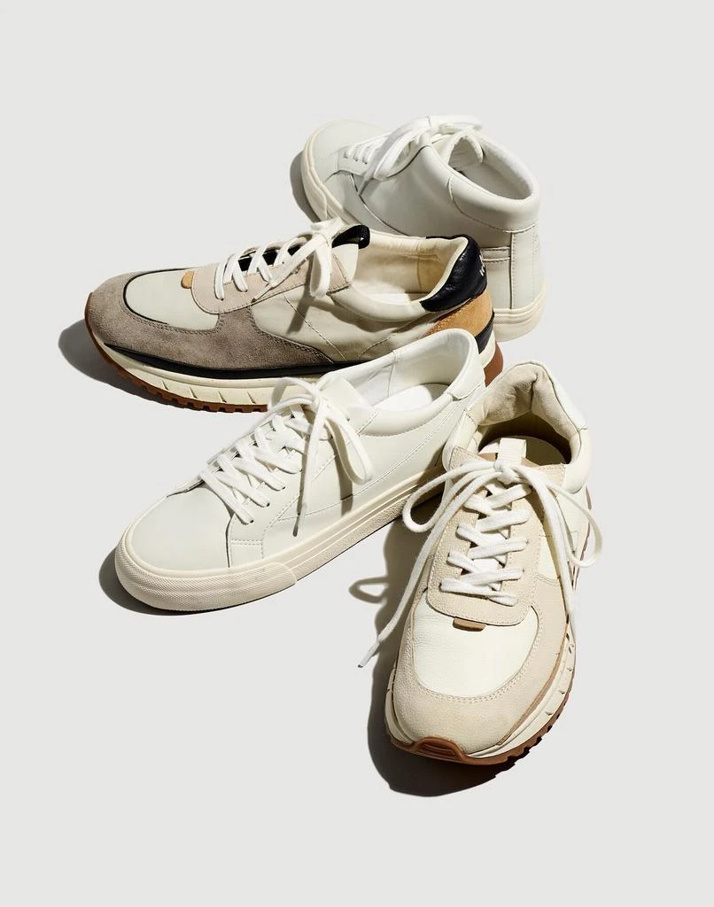 Sidewalk Low-Top Sneakers in Leather 商品