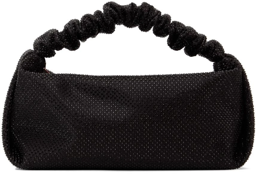 商品Alexander Wang|Black Mini Scrunchie Bag,价格¥6616,第1张图片