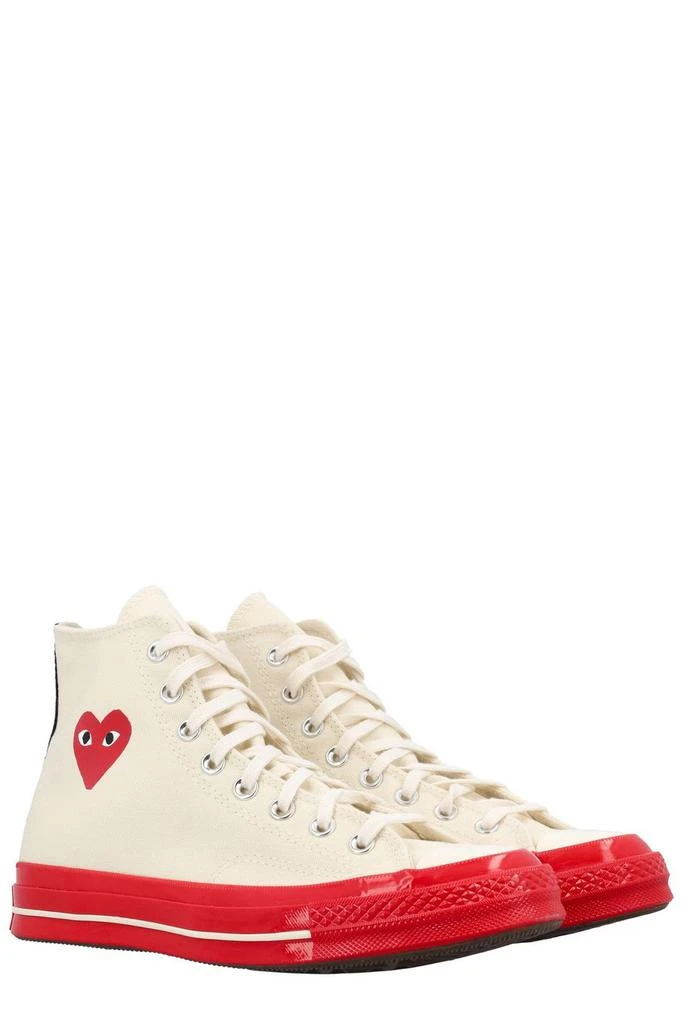 商品Comme des Garcons|Comme des Garçons Play X Converse Chuck 70 Lace-Up Sneakers,价格¥595,第3张图片详细描述