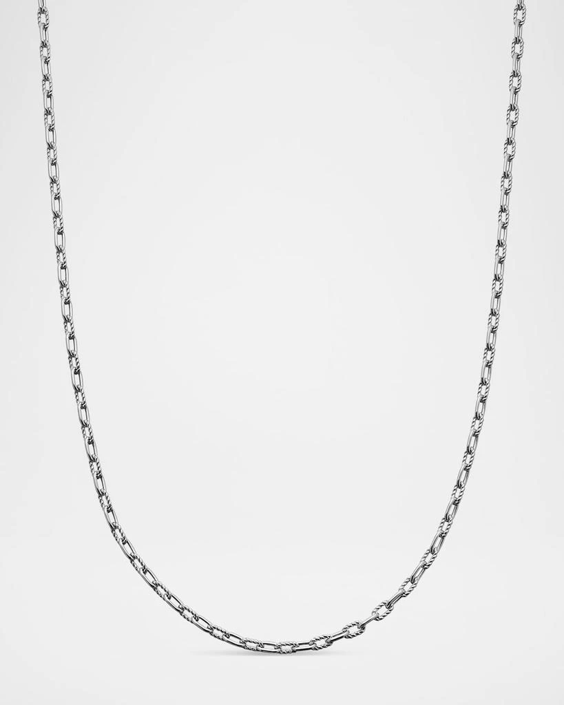 商品David Yurman|3mm Men's DY Madison Chain Necklace in Silver,价格¥3241,第1张图片