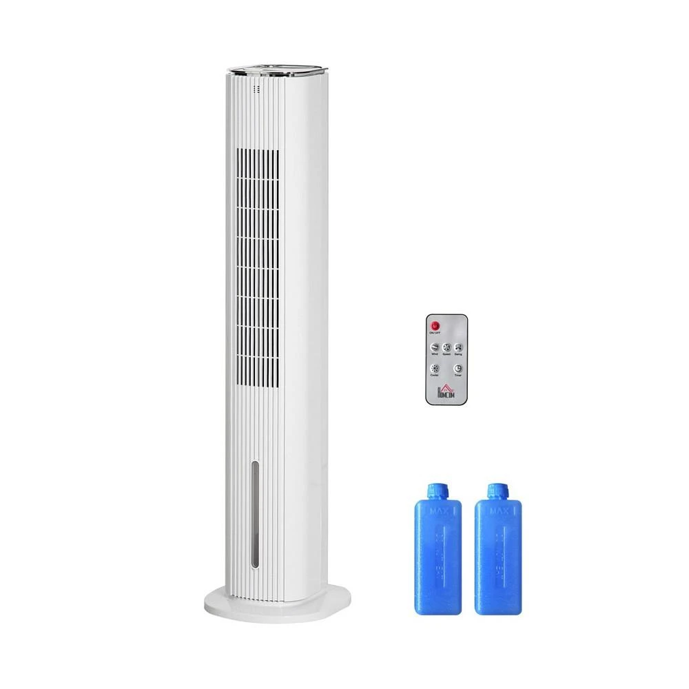 商品HOMCOM|Portable Swivel 3-Mode Air Conditioner Humidifier Cooling Fan, Remote,价格¥766,第2张图片详细描述