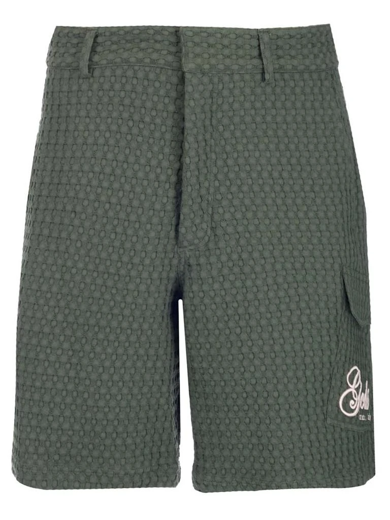 商品GCDS|GCDS Logo Embroidered Cargo Shorts,价格¥1190,第1张图片