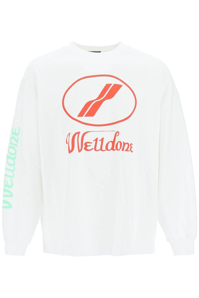 MULTI LOGO LONG SLEEVE T-SHIRT商品第1张图片规格展示