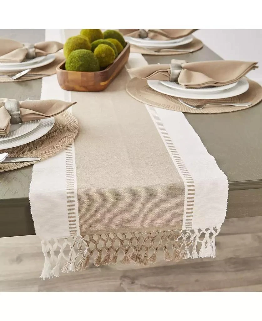 商品Design Imports|Dobby Stripe Table Runner, 13" x 72",价格¥171,第5张图片详细描述
