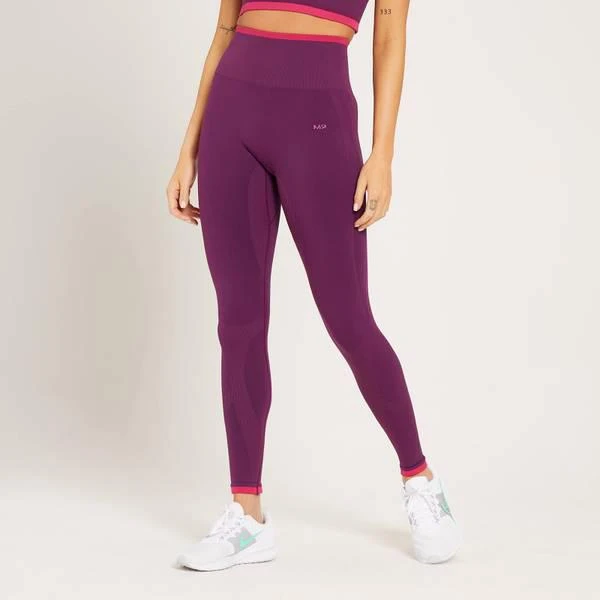 商品Myprotein|MP Women's Adapt Seamless Leggings - Dark Purple,价格¥255,第1张图片