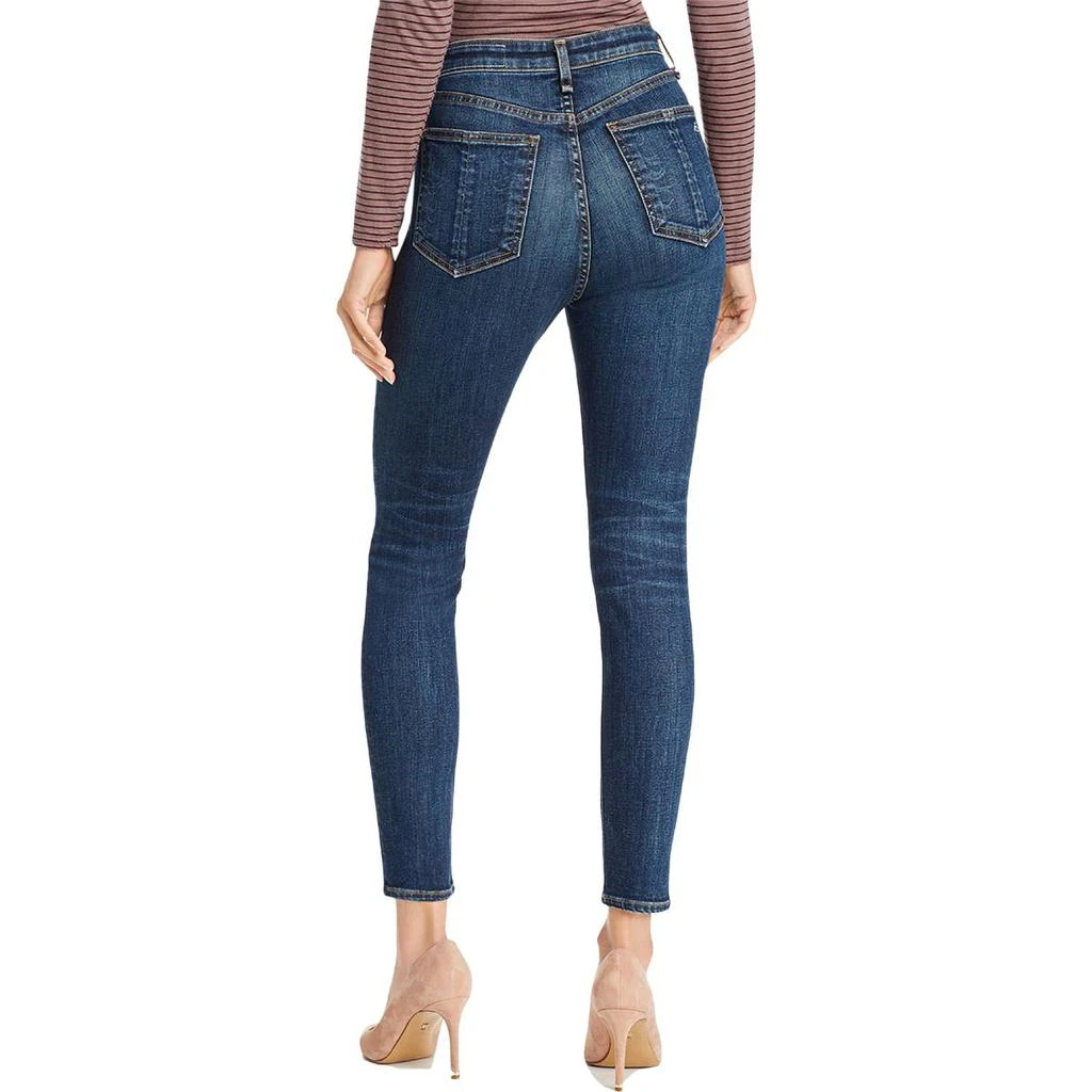 商品Rag & Bone|Rag & Bone Womens Jane Super High Rise Ankle Skinny Jeans,价格¥321,第2张图片详细描述