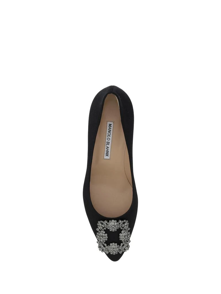 商品Manolo Blahnik|Hangisi Pumps,价格¥7802,第4张图片详细描述