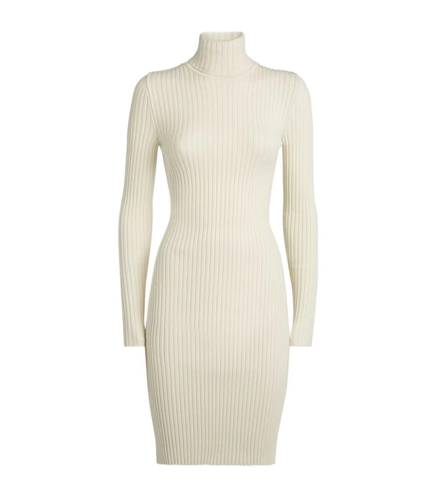 商品Wolford|Wool-Cotton Ribbed Dress,价格¥5324,第1张图片