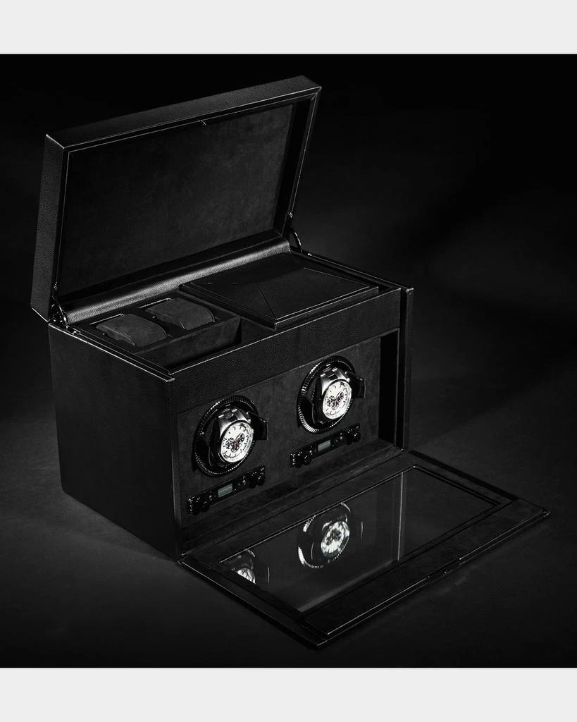 商品Wolf|British Racing Double Watch Winder with Storage,价格¥11335,第2张图片详细描述