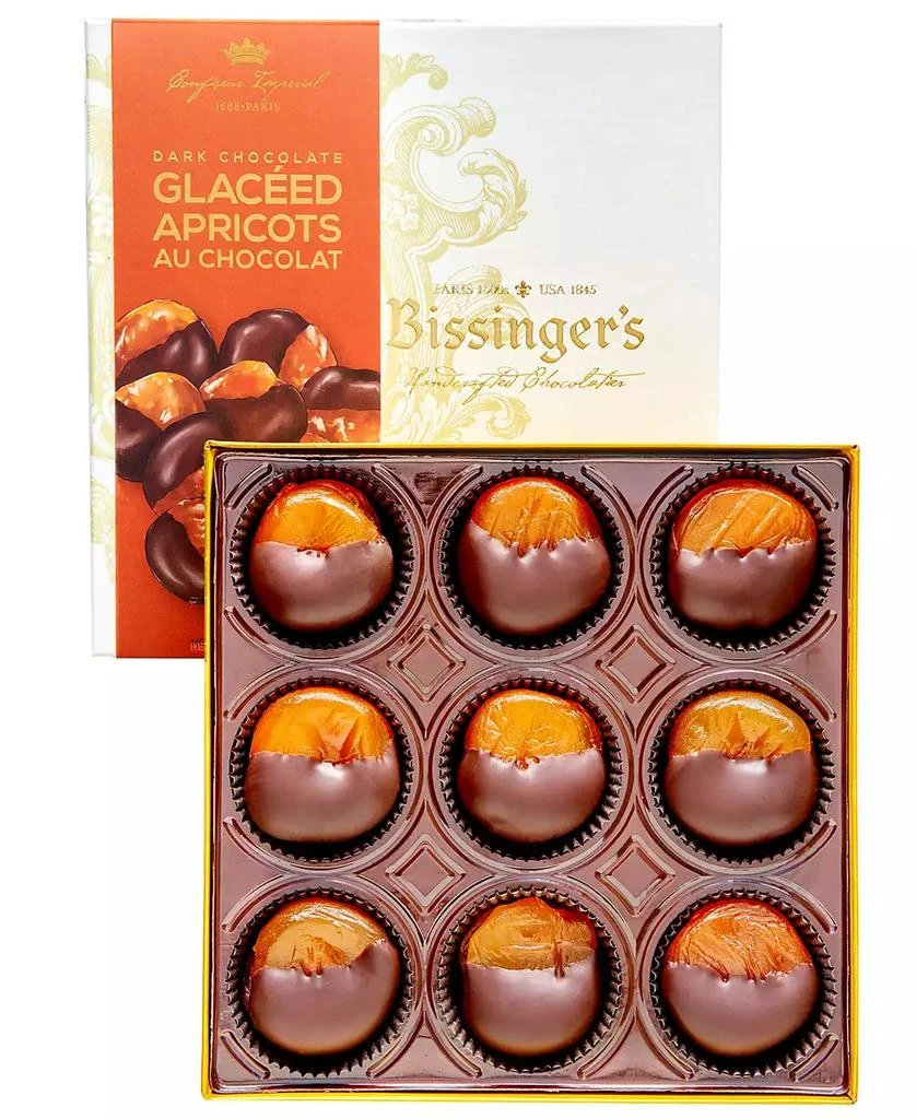 商品Bissinger's Handcrafted Chocolate|Dark Glaceed Apricots, 9 Piece,价格¥202,第1张图片