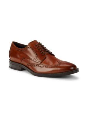 商品Cole Haan|Wingtip Leather Brogues,价格¥600,第2张图片详细描述