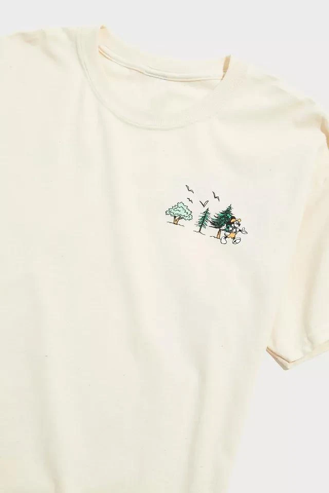 商品Urban Outfitters|Mickey Great Outdoors Vintage Wash Tee,价格¥152,第3张图片详细描述