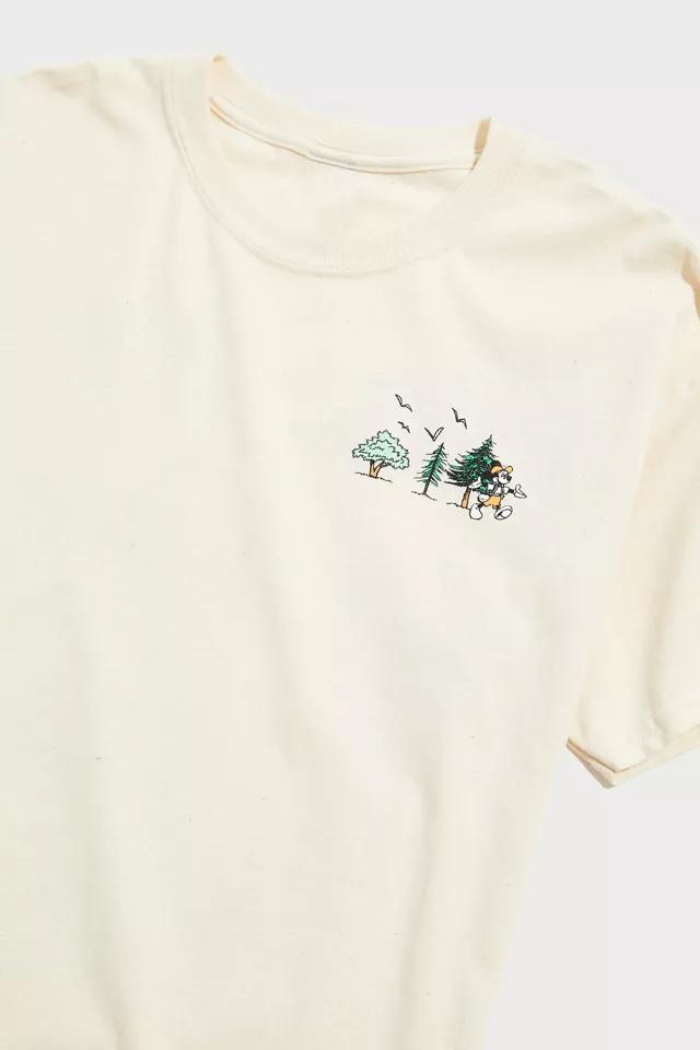 商品Urban Outfitters|Mickey Great Outdoors Vintage Wash Tee,价格¥286,第5张图片详细描述