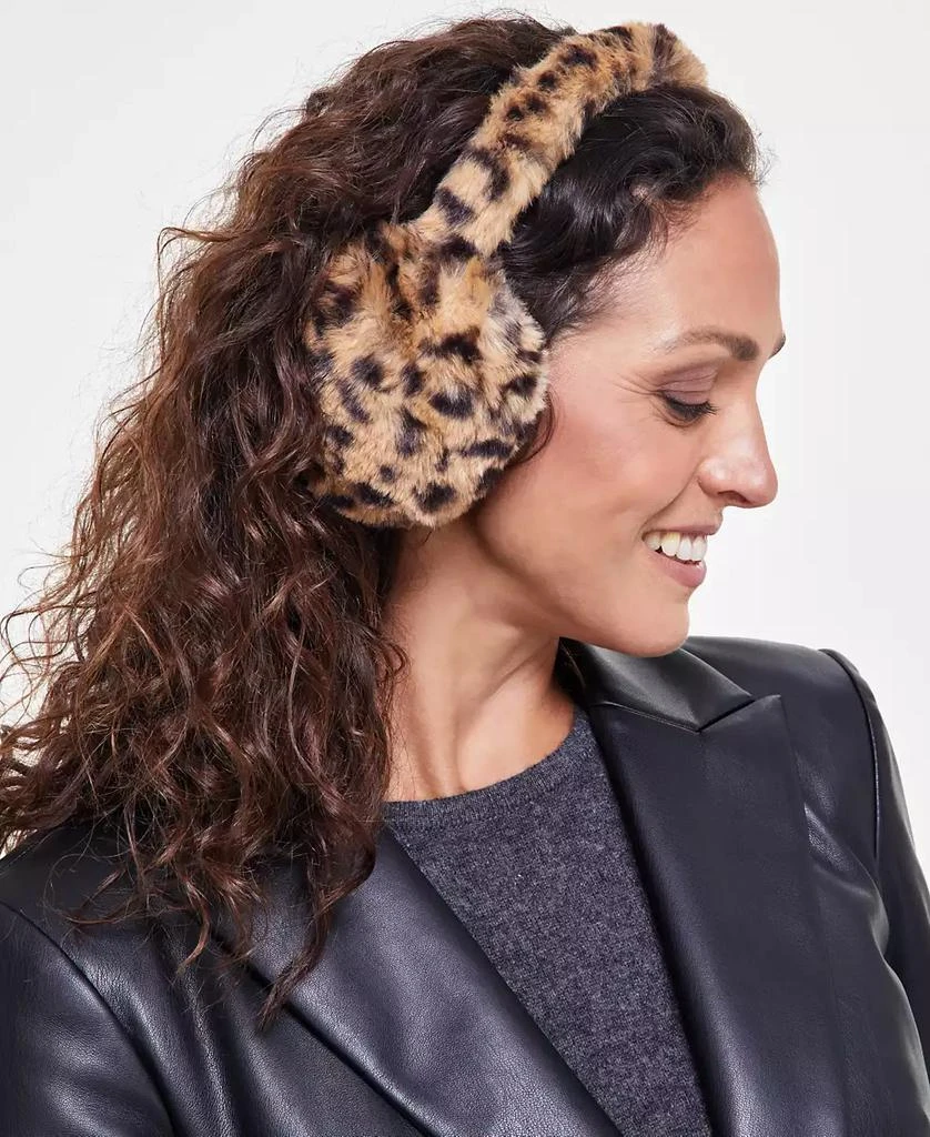 商品INC International|Women's Faux-Fur Leopard-Print Earmuffs, Created for Macy's,价格¥161,第2张图片详细描述