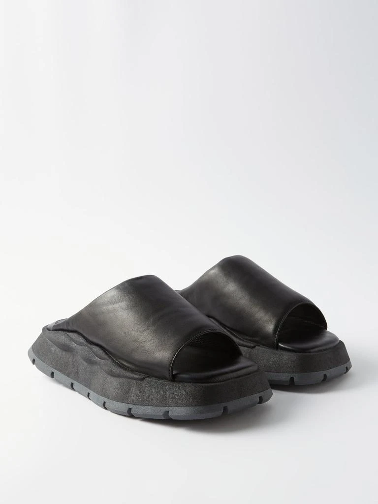 Sensa leather slides 商品