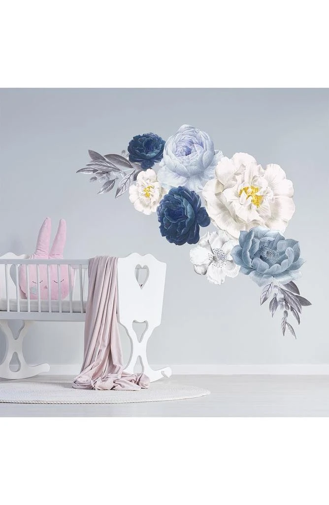 商品WALPLUS|Elegant Oversized Peonies Wall Stickers,价格¥189,第2张图片详细描述