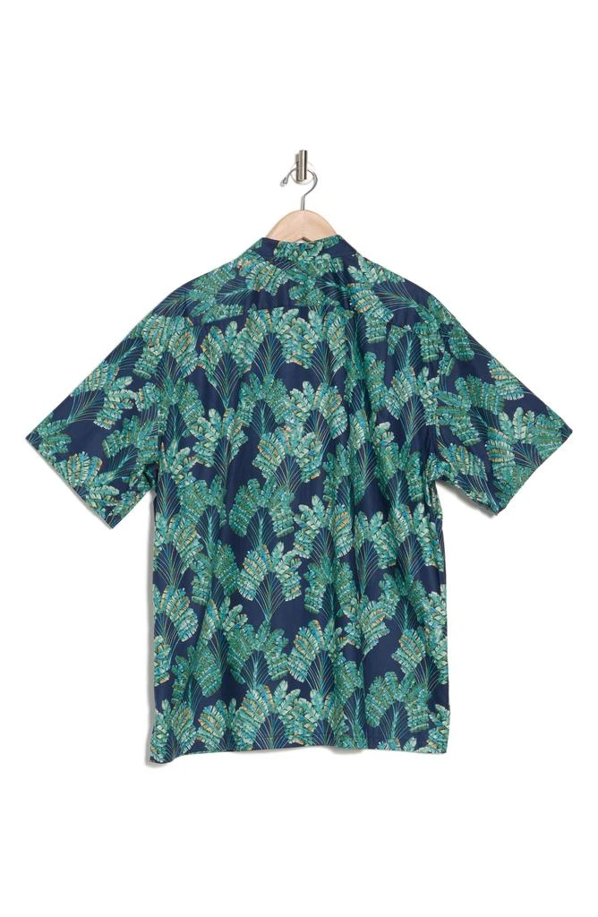 商品Tori Richard|Tied Together Tropical Print Short Sleeve Button-Up Shirt,价格¥187,第3张图片详细描述
