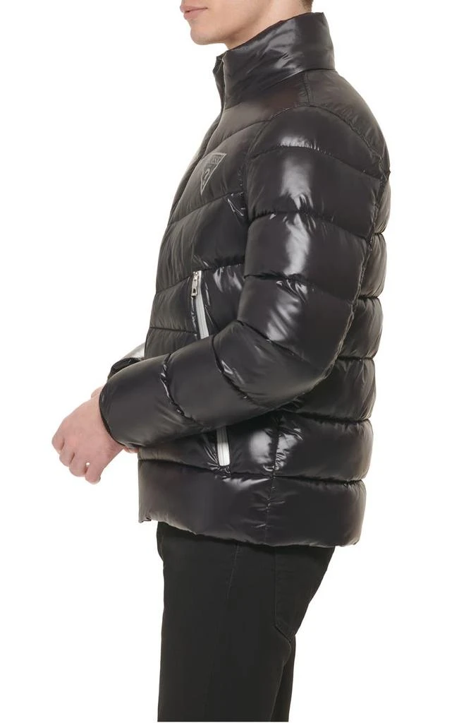 商品GUESS|Chevron Water Resistant Puffer Jacket,价格¥526,第3张图片详细描述