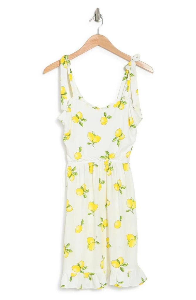 商品Love Ady|Lemon Print Tie Strap Dress,价格¥310,第3张图片详细描述