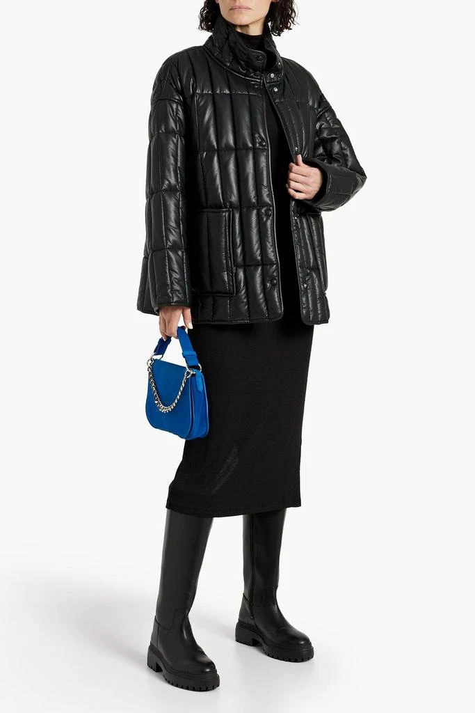 商品STAND STUDIO|Evelina quilted faux leather jacket,价格¥1026,第2张图片详细描述