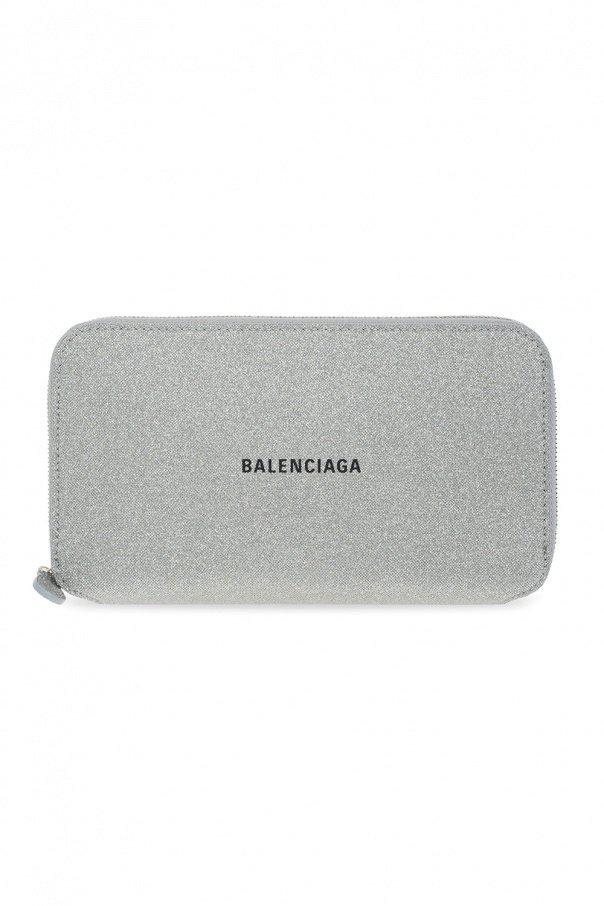 Balenciaga Logo Printed Zipped Wallet商品第1张图片规格展示