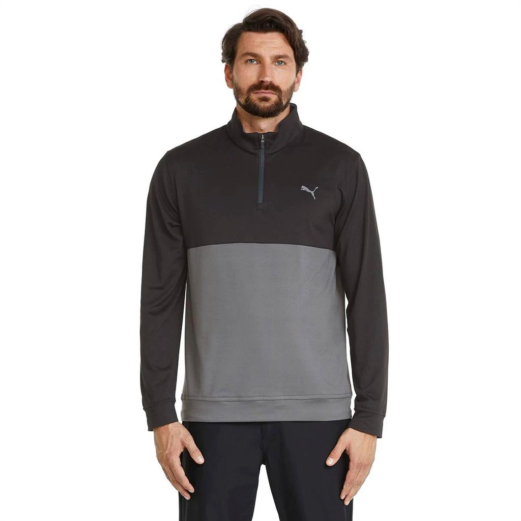 商品Puma|PUMA Men's Gamer Colorblock 1/4 Zip,价格¥152,第1张图片