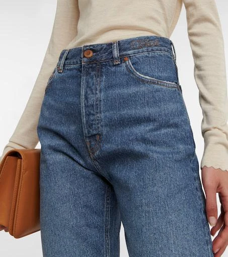 商品Chloé|中腰直筒牛仔裤,价格¥5401,第4张图片详细描述
