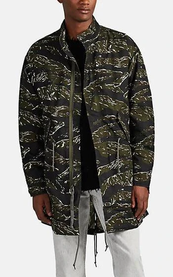 商品Alpha Industries|Camouflage-Print Cotton 夹克,价格¥283,第1张图片