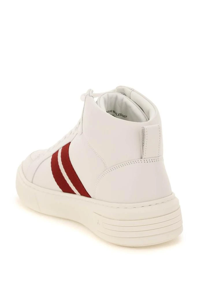 商品Bally|Bally myles leather high sneakers,价格¥2095,第3张图片详细描述