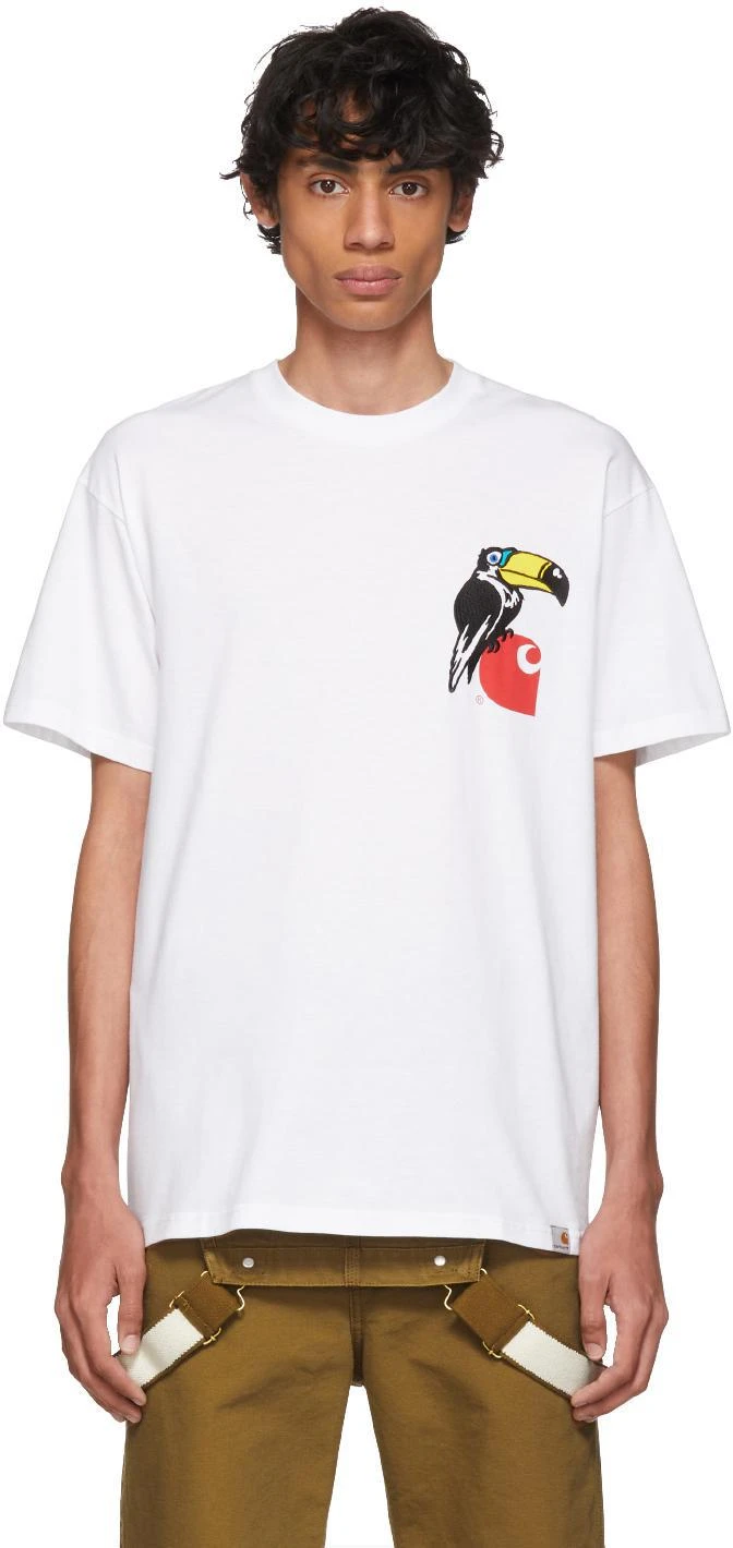 商品Carhartt WIP|White Nosebird T-Shirt,价格¥550,第1张图片