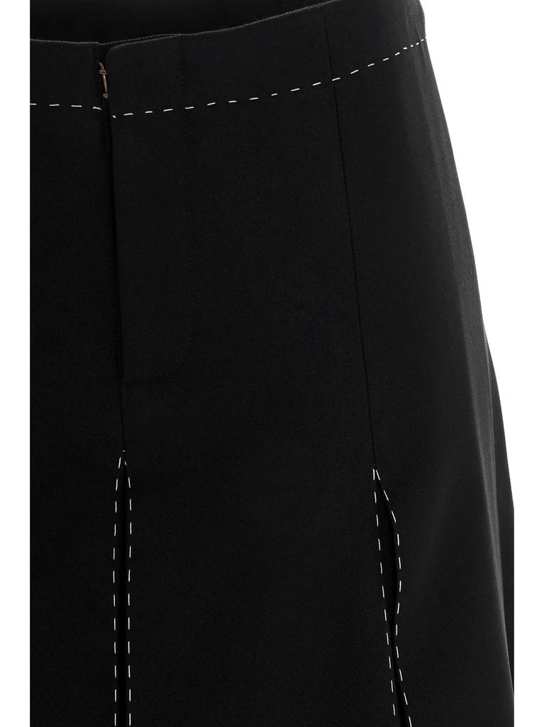 商品MAISON MARGIELA|Pleated pant skirt,价格¥2544,第4张图片详细描述