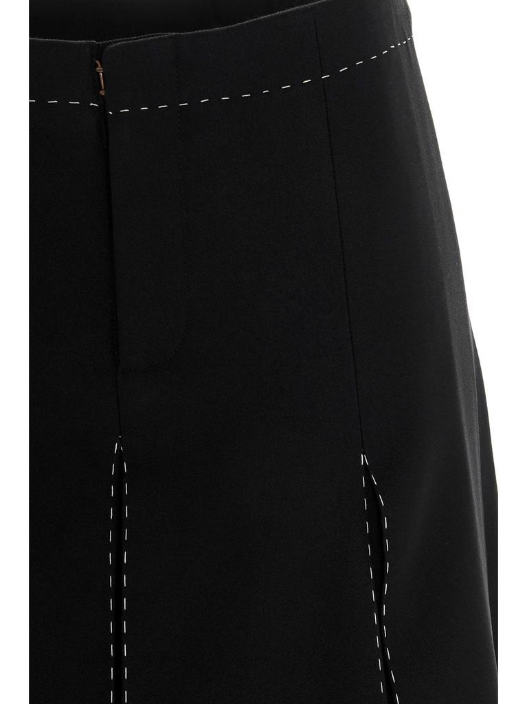 商品MAISON MARGIELA|Pleated pant skirt,价格¥2390,第6张图片详细描述