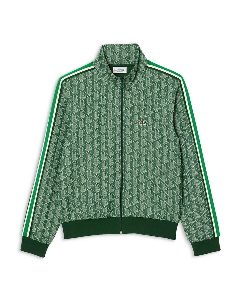 Monogram Print Zip Front Track Jacket 商品