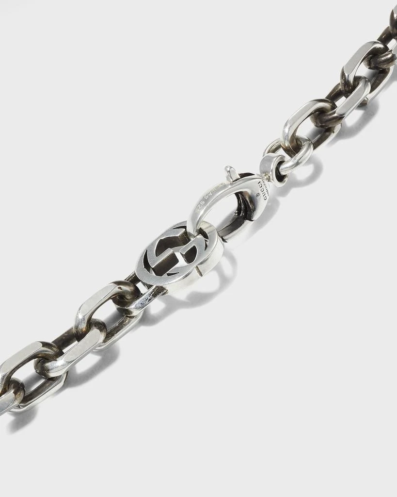 商品Gucci|Interlocking G Chain Necklace,价格¥5395,第4张图片详细描述