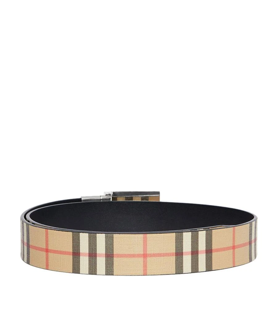 商品Burberry|Reversible Vintage Check Belt,价格¥4014,第3张图片详细描述