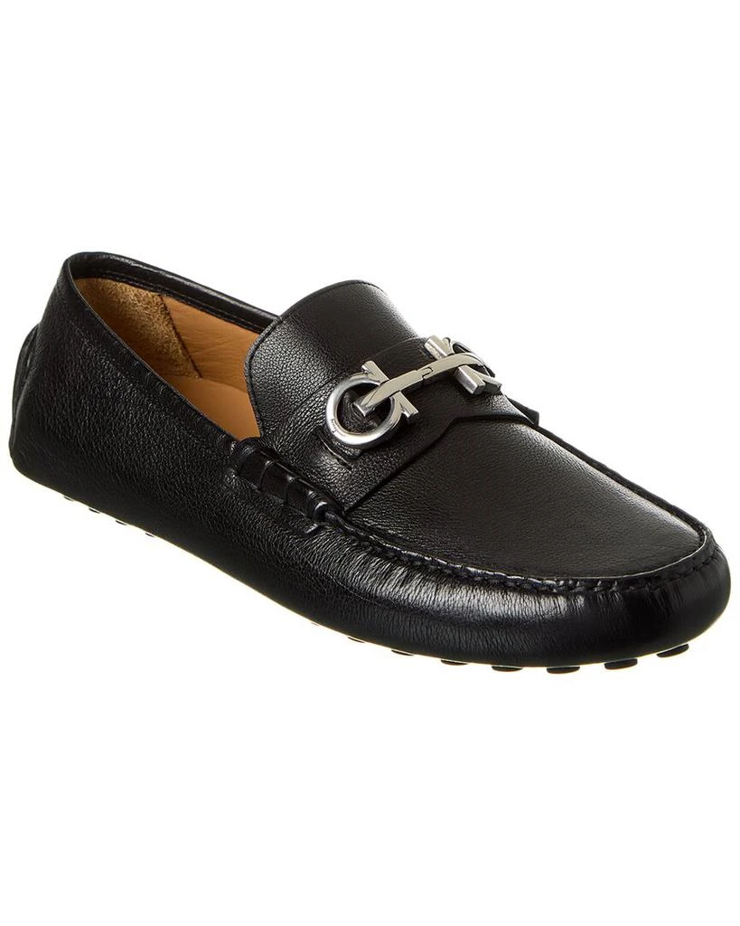 商品Salvatore Ferragamo|Ferragamo Grazioso Leather Loafer,价格¥3644,第1张图片