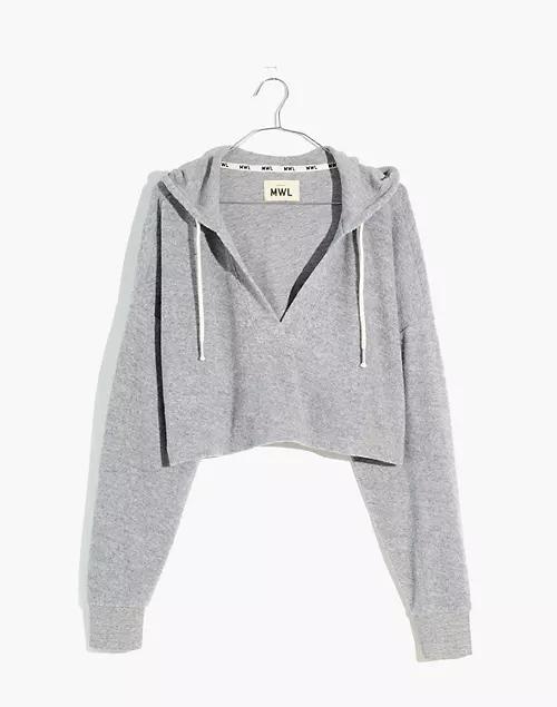 Brushed Drawstring Hoodie Sweatshirt商品第5张图片规格展示