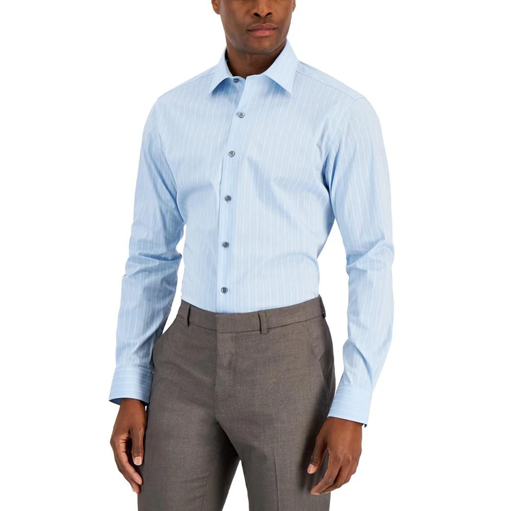 商品Alfani|Men's Slim Fit 2-Way Stretch Stain Resistant Dress Shirt, Created for Macy's,价格¥138,第1张图片