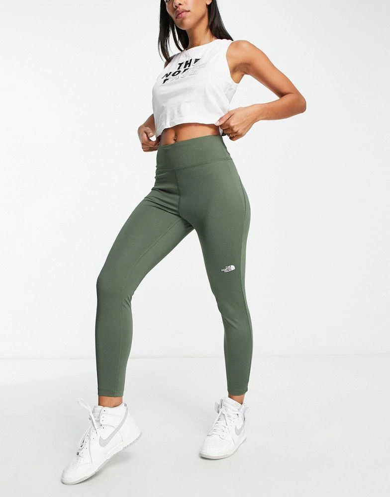 商品The North Face|The North Face Standard high waist leggings in khaki,价格¥397,第4张图片详细描述