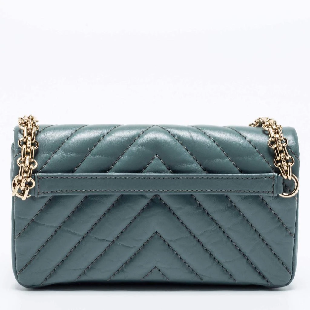 商品[二手商品] Chanel|Chanel Blue Leather  Reissue 2.55 Belt Bag,价格¥17368,第4张图片详细描述
