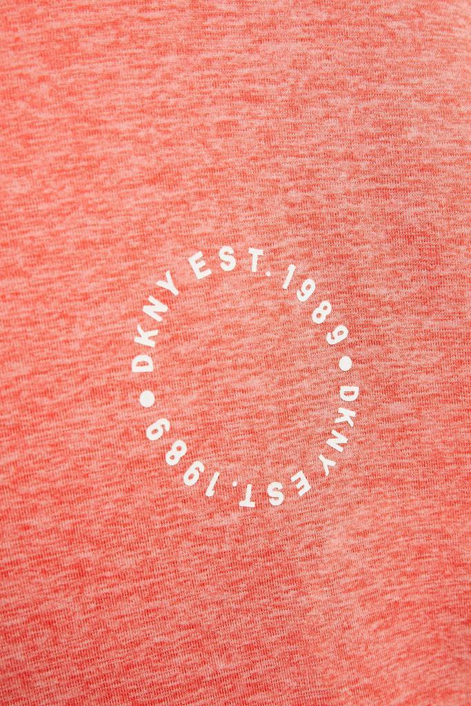 商品DKNY|Printed mélange stretch-jersey pajama top,价格¥172,第6张图片详细描述