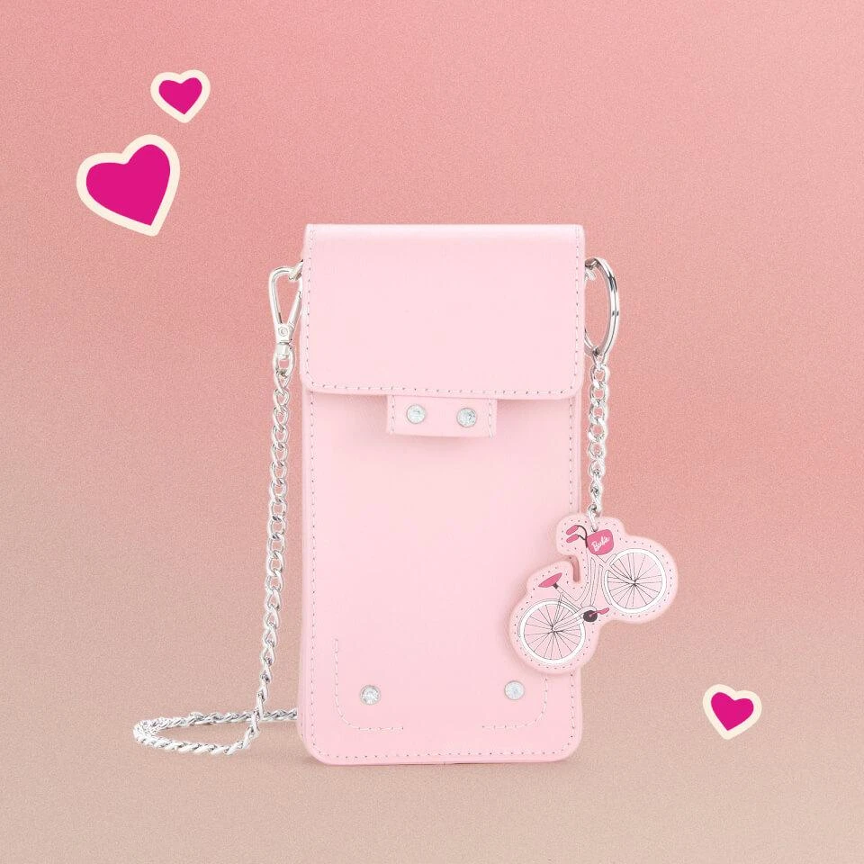 商品Nunoo|Núnoo Women's x Barbie Honey Phone Bag - Light Pink,价格¥171,第1张图片