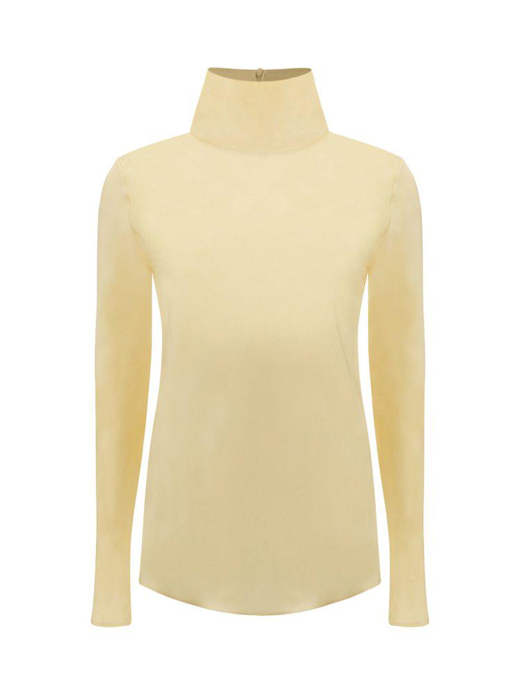 Jil Sander High Neck Long-Sleeved Top商品第1张图片规格展示