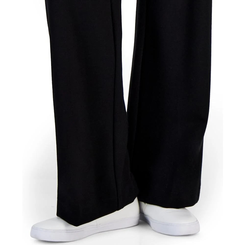 商品Tommy Hilfiger|Women's Ponté-Knit Wide-Leg Pants,价格¥675,第5张图片详细描述